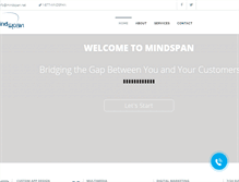 Tablet Screenshot of mindspan.net